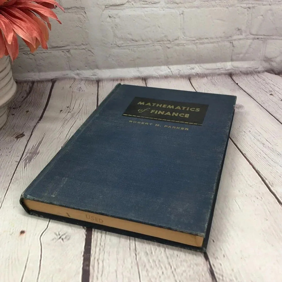 Vintage 1956 MATHEMATICS OF FINANCE textbook - Picture 4 of 7